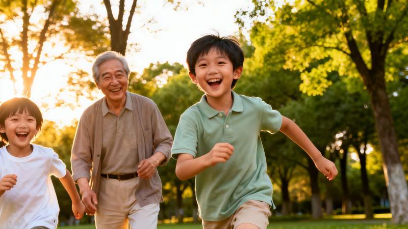 三代同游公园图片