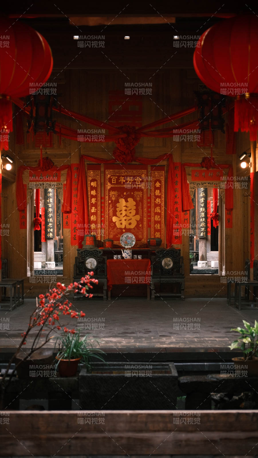 喜庆堂前迎佳期图片