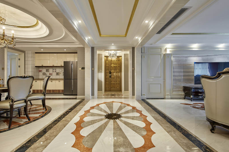 豪华客厅实景图图片