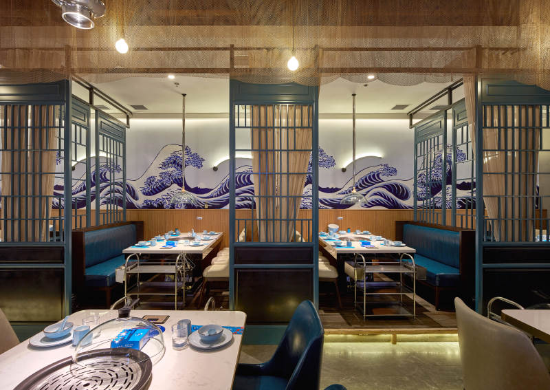 日式餐厅静谧雅致图片