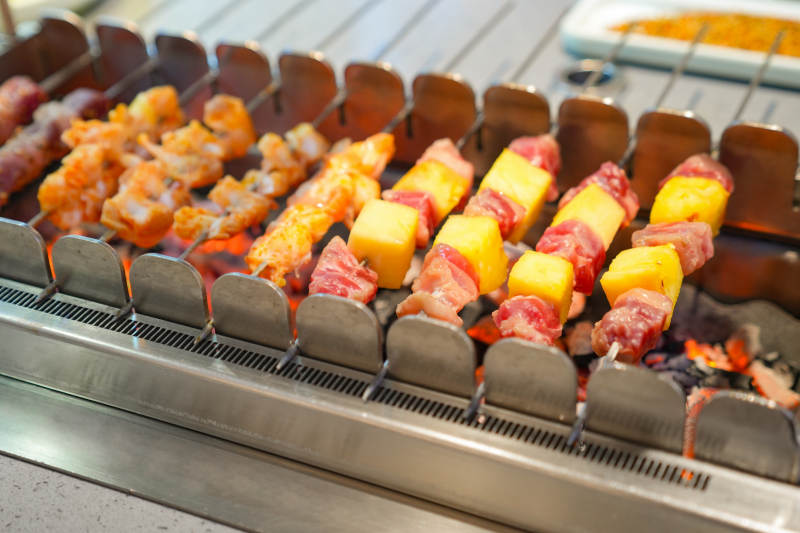 烤串美味诱人图片