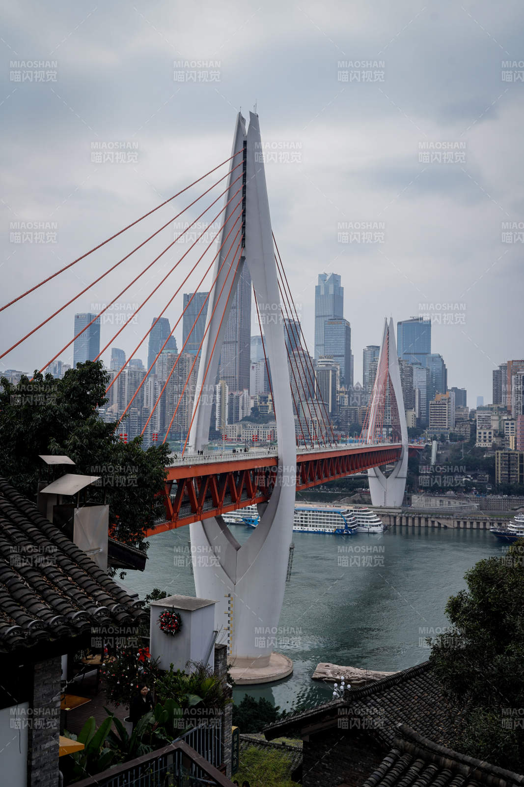 重庆下浩里大桥风光图片