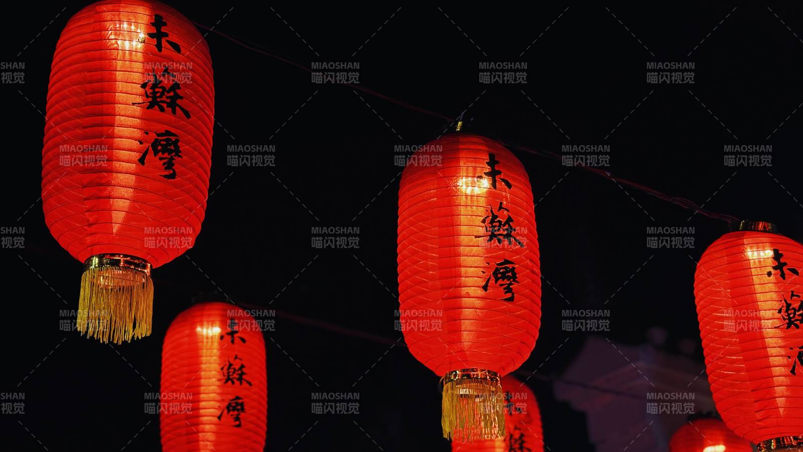 黄石未苏湾红灯笼图片