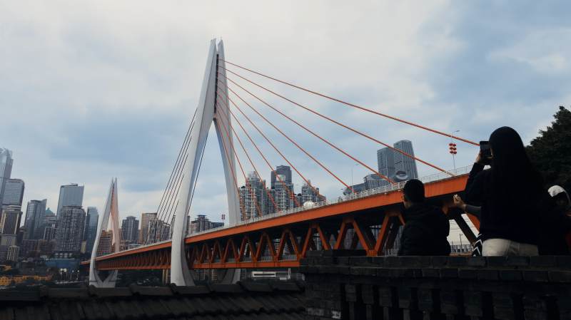 重庆千厮门大桥图片