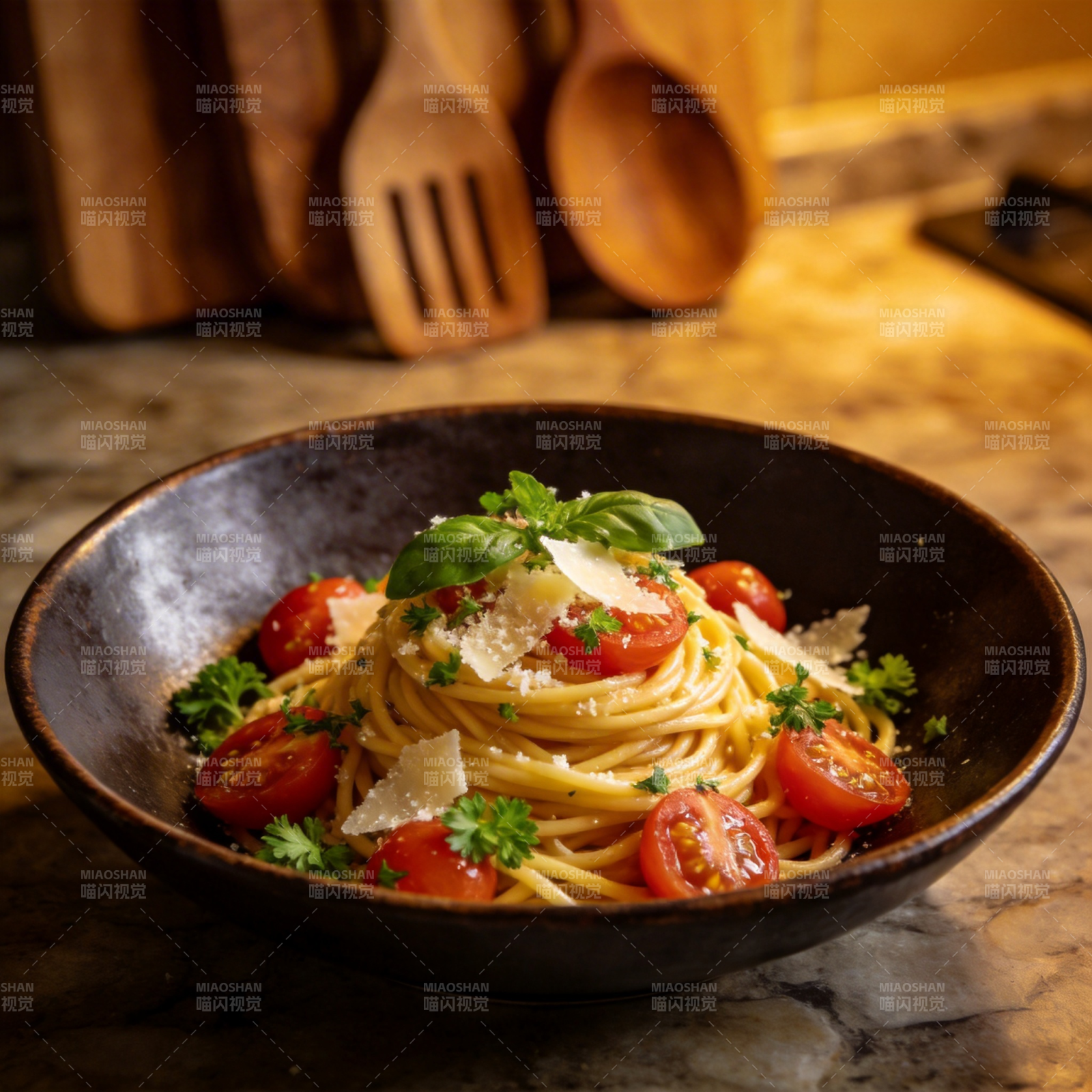 意式番茄面图片