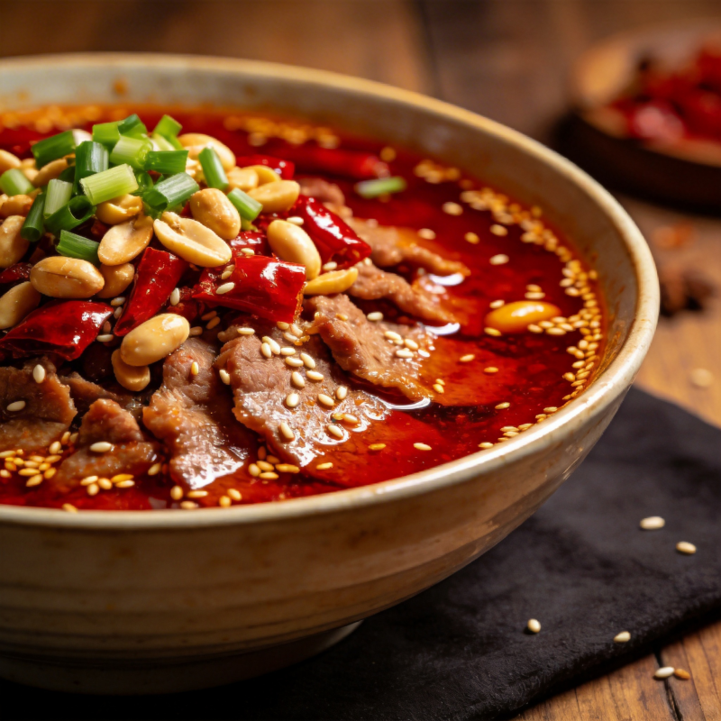 麻辣牛肉汤图片