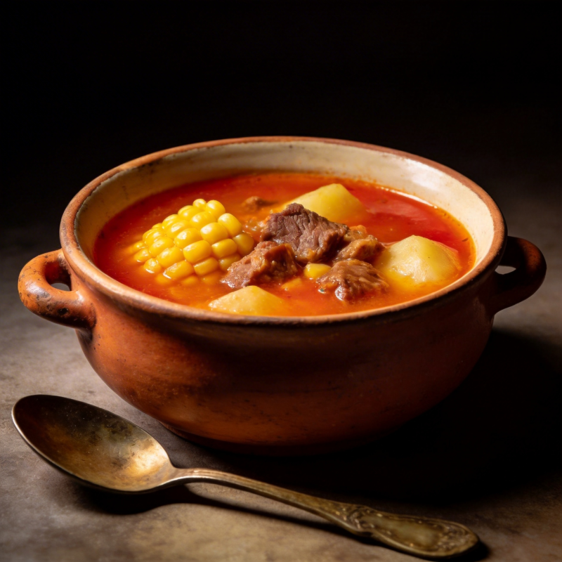 牛肉玉米汤图片