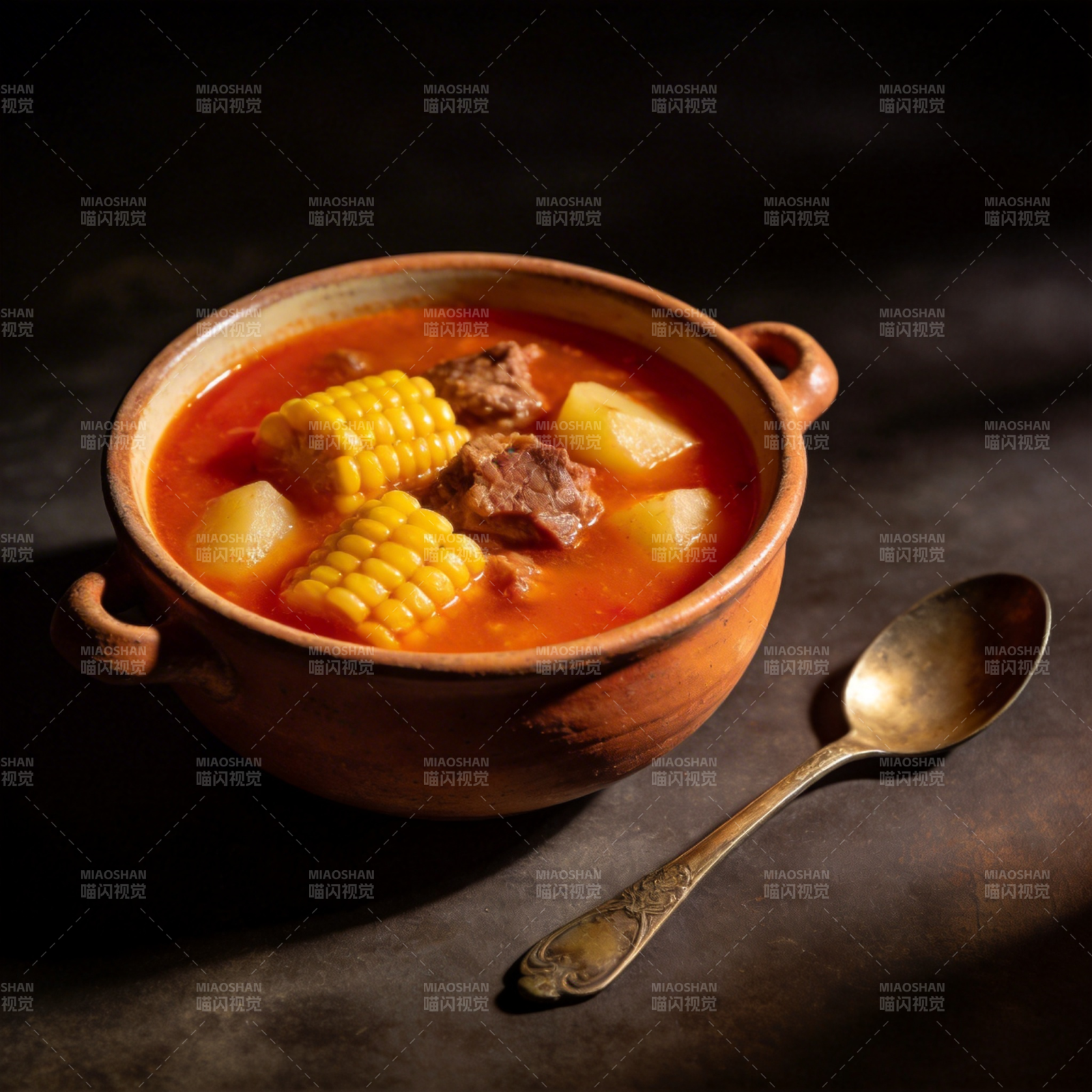 玉米排骨汤图片