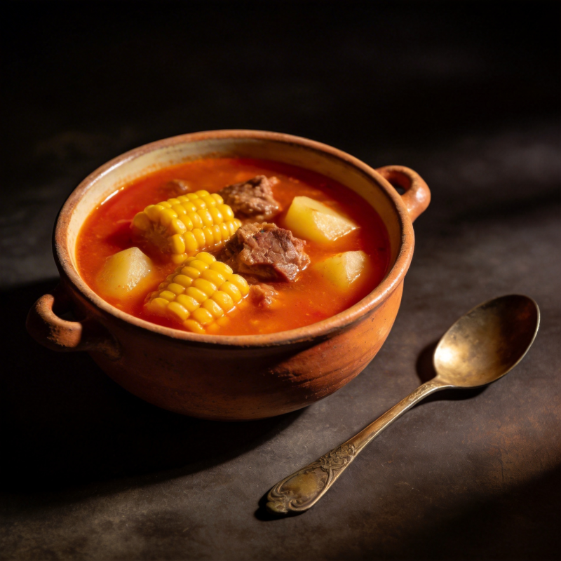 玉米排骨汤图片