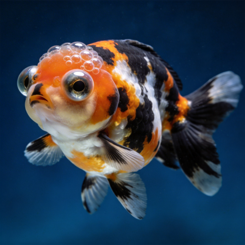 泡泡眼金鱼图片