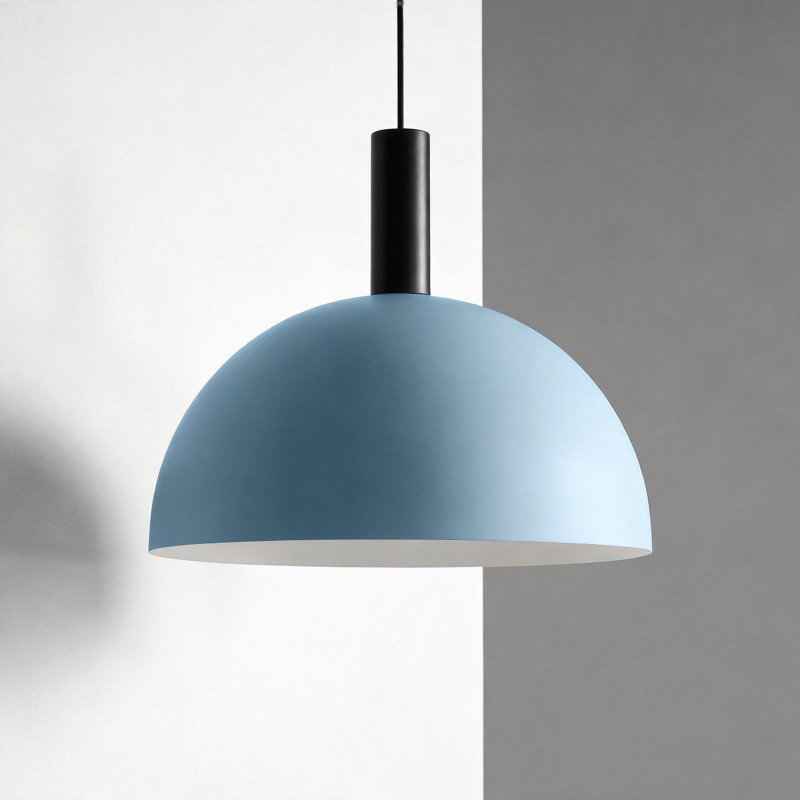 蓝穹吊灯简约设计图片