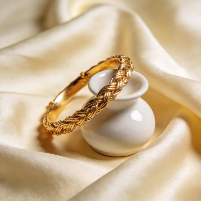 金镯瓷瓶静谧美图片