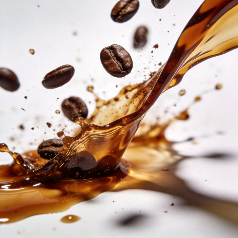 咖啡飞溅瞬间图片