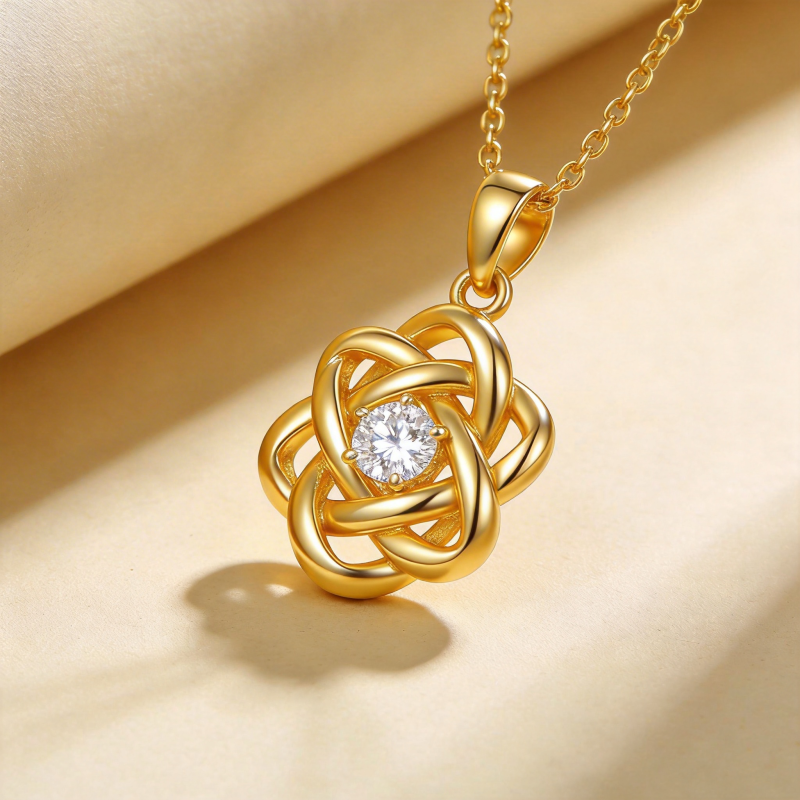 金结钻吊坠图片