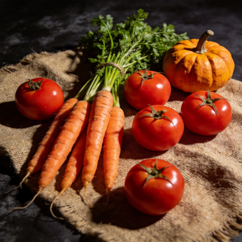 新鲜蔬菜拼盘图片