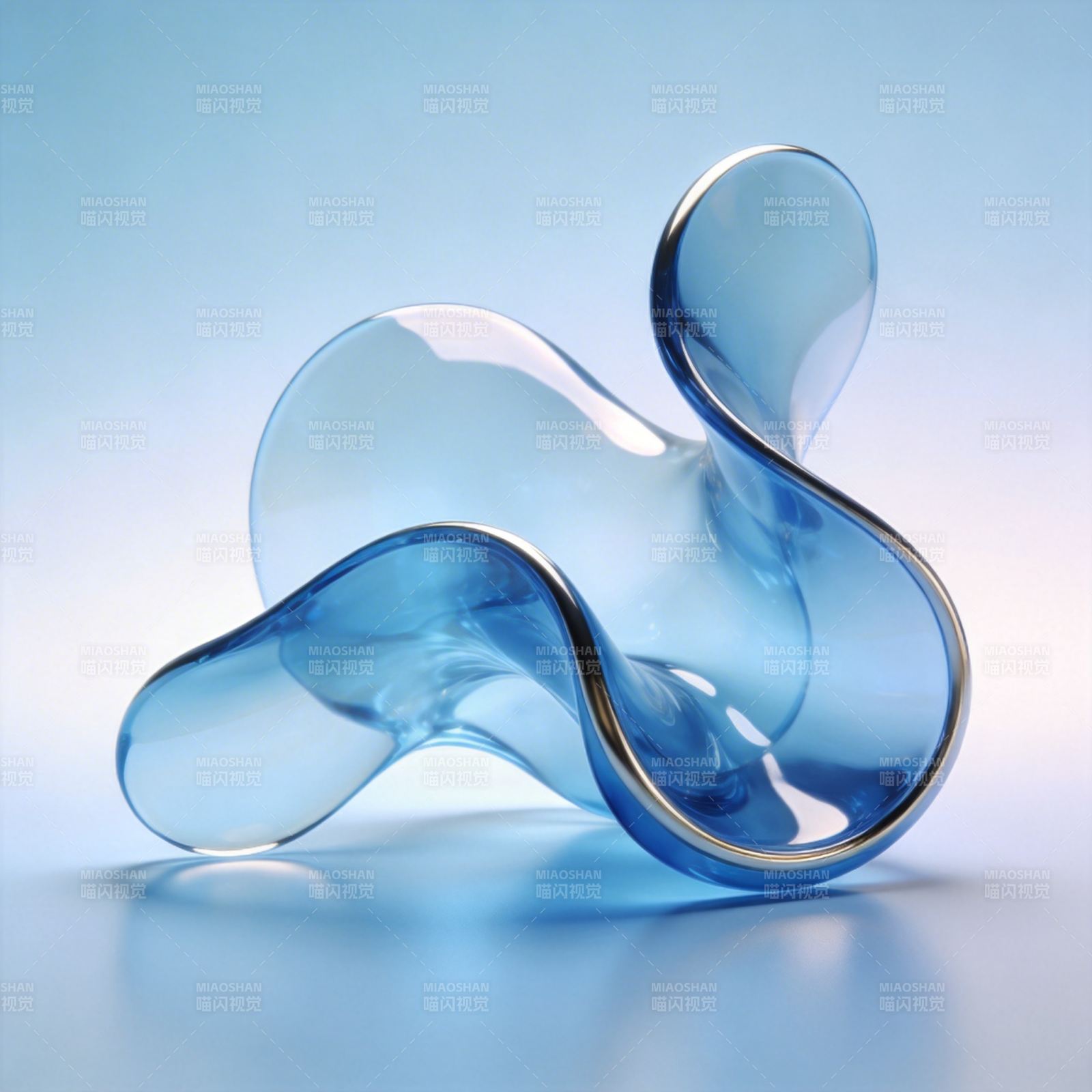 蓝波艺术玻璃图片