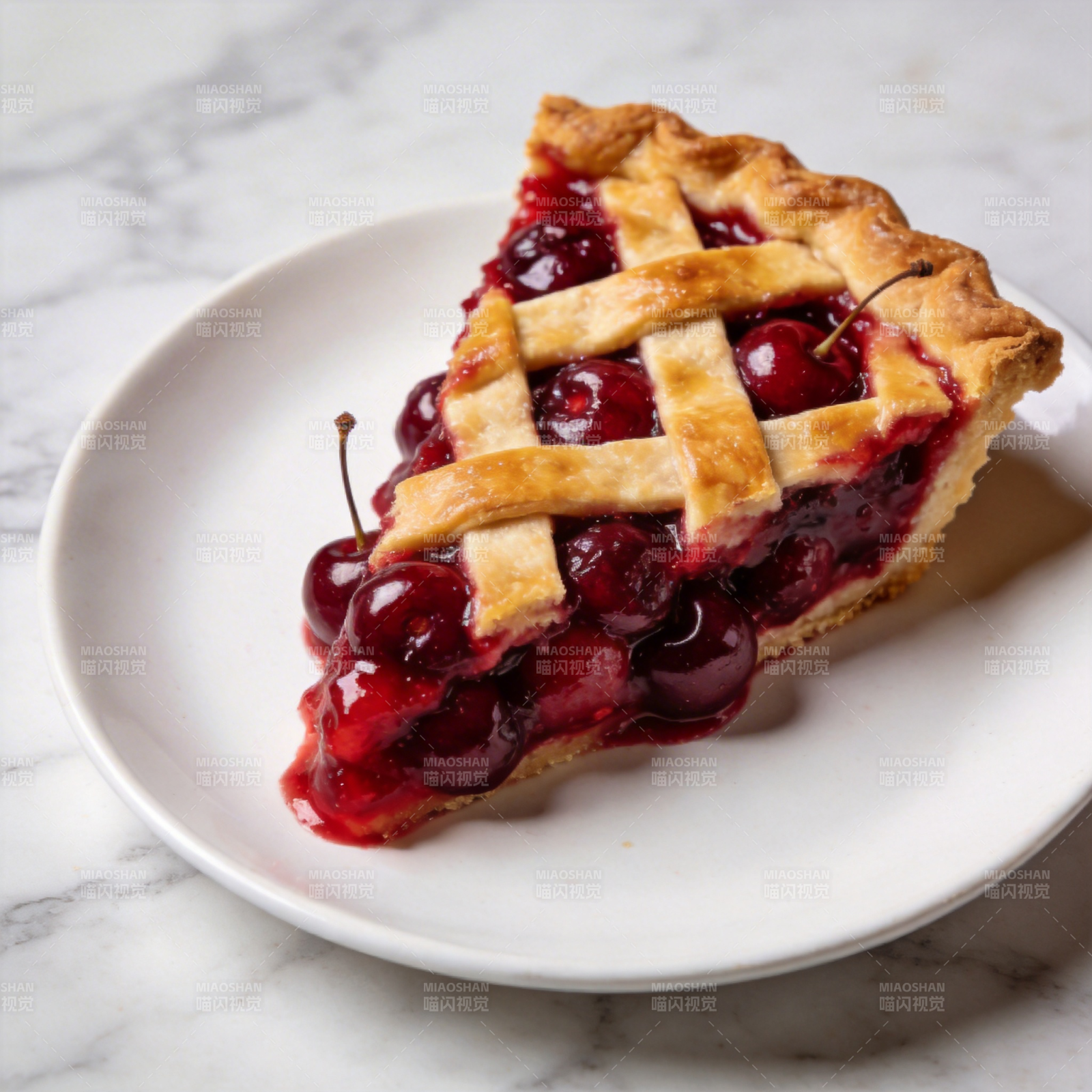 樱桃派 美味诱人图片