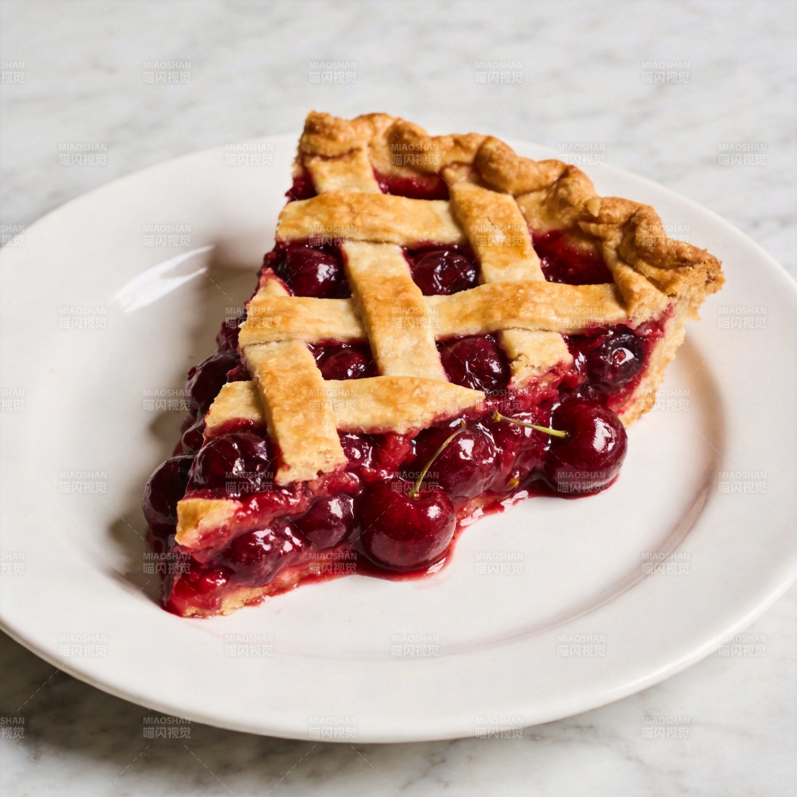 樱桃派 美味诱人图片