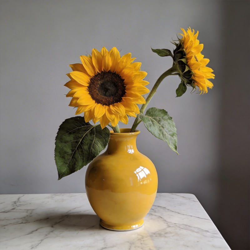 向日葵静物图片