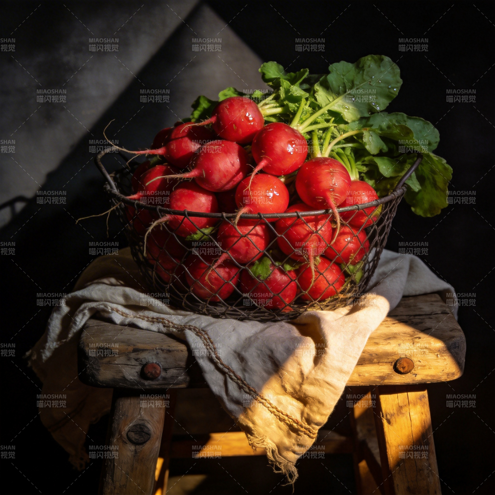 红萝卜篮中鲜图片