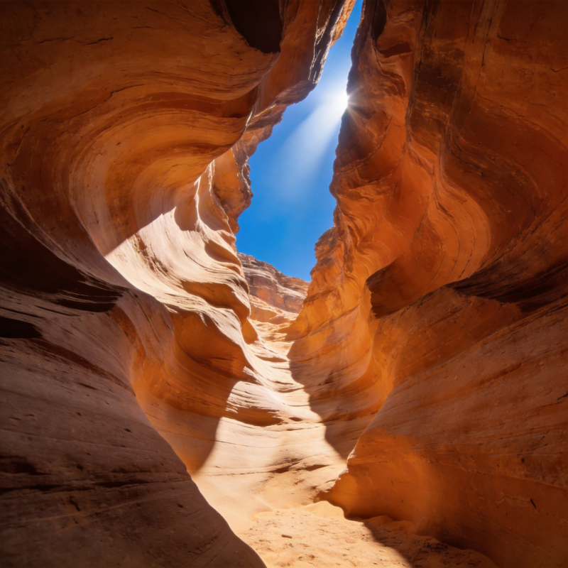 峡谷光影奇观图片