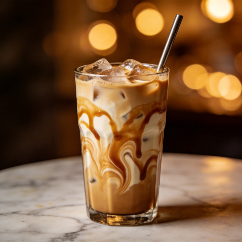 冰咖啡艺术图片