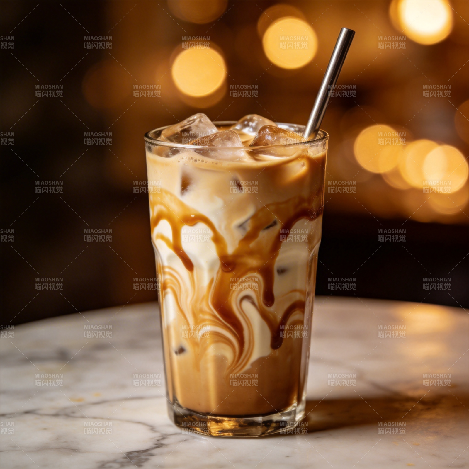 冰咖啡艺术图片