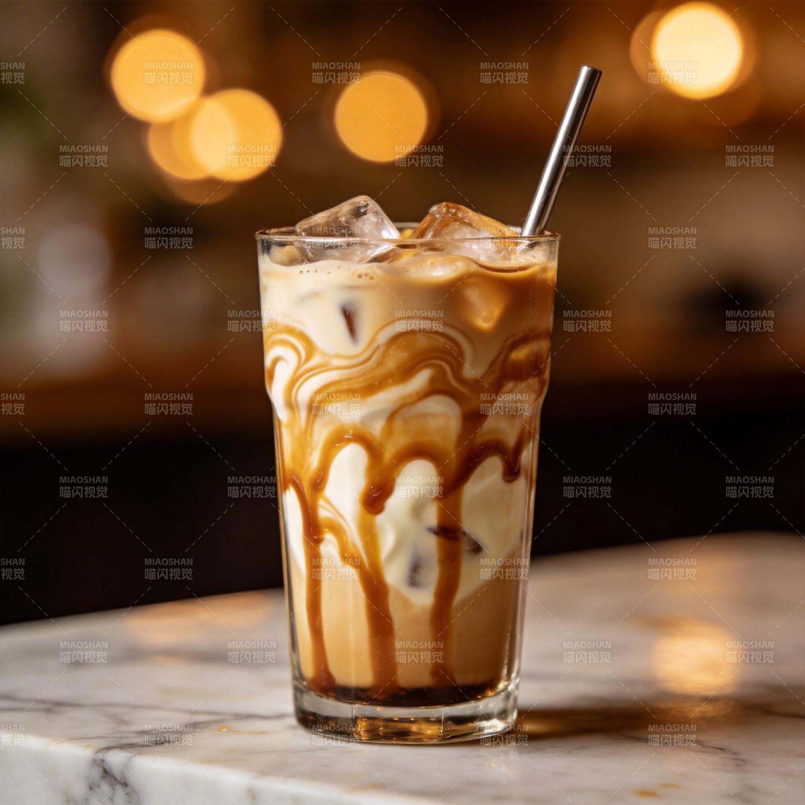 冰咖啡艺术图片