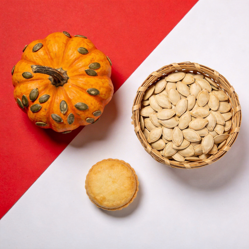 南瓜籽与小南瓜图片