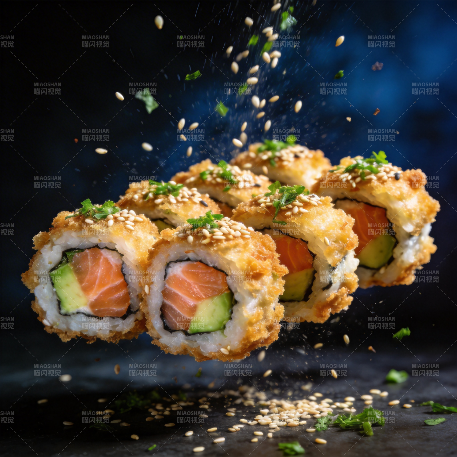 金枪鱼卷飘香图片