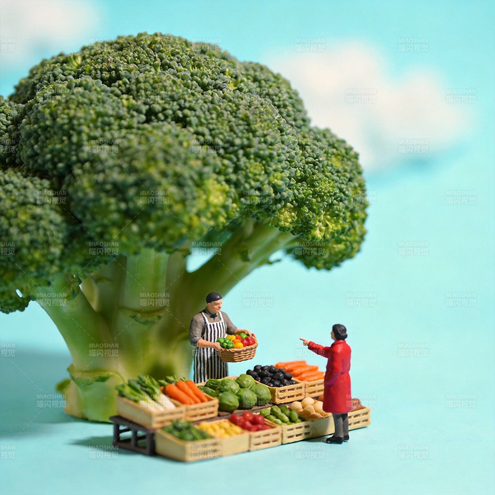 迷你菜市场图片