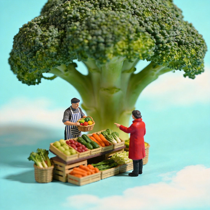 菜市场小景图片