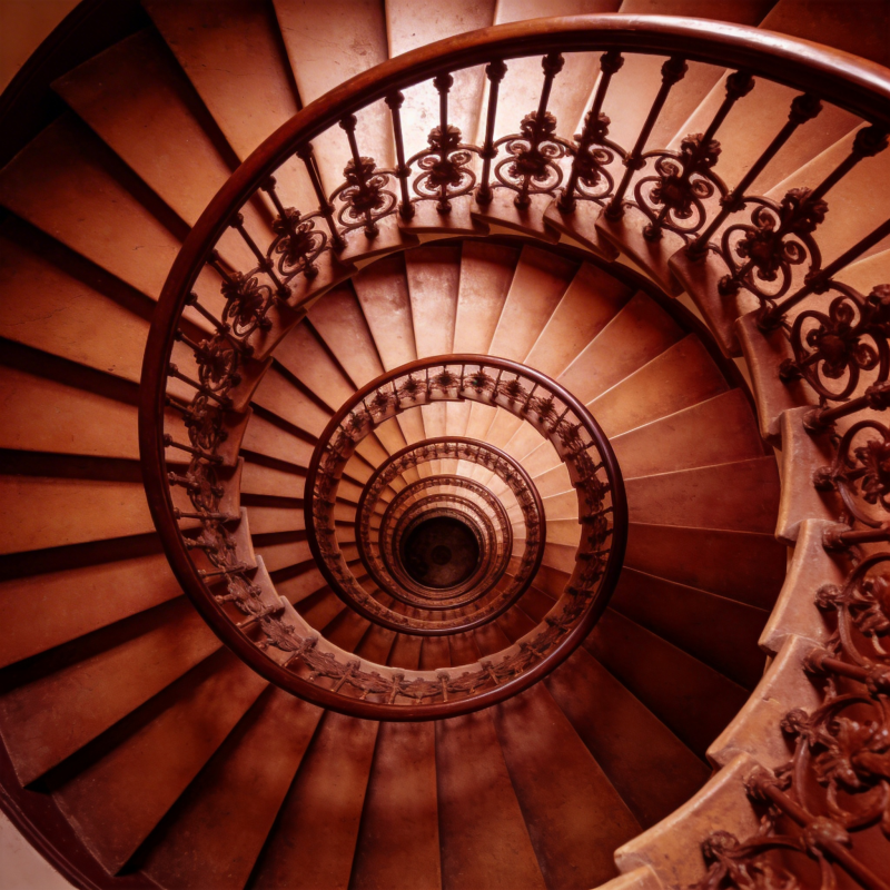 螺旋楼梯的奥秘图片