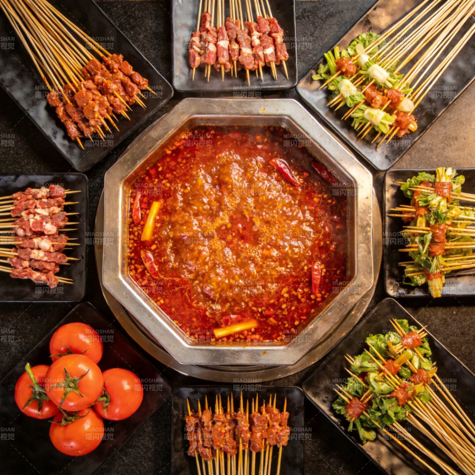 麻辣串串香盛宴图片