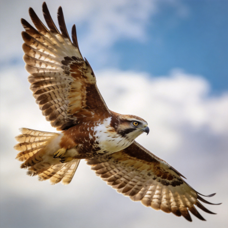 翱翔天际的雄鹰图片