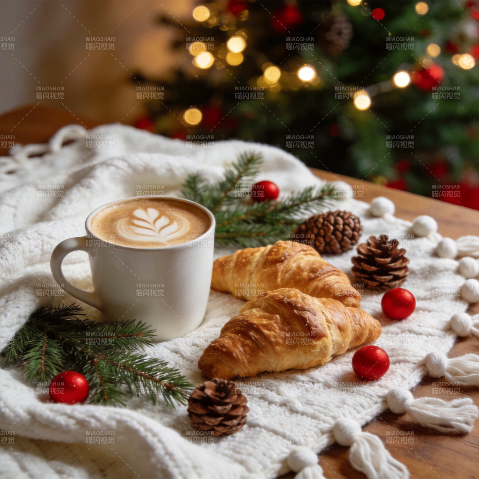 圣诞暖心咖啡时光图片