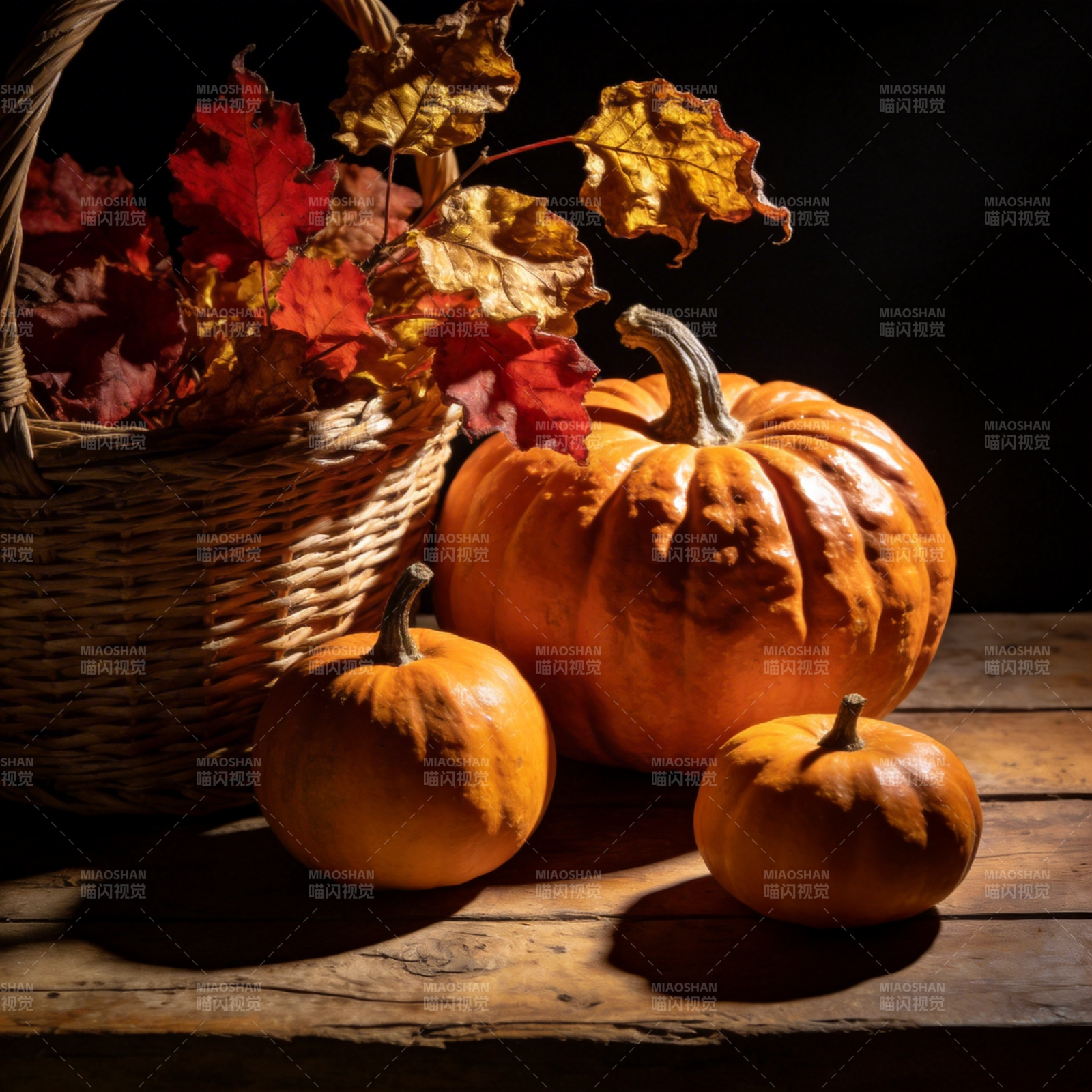 秋日南瓜静物图片