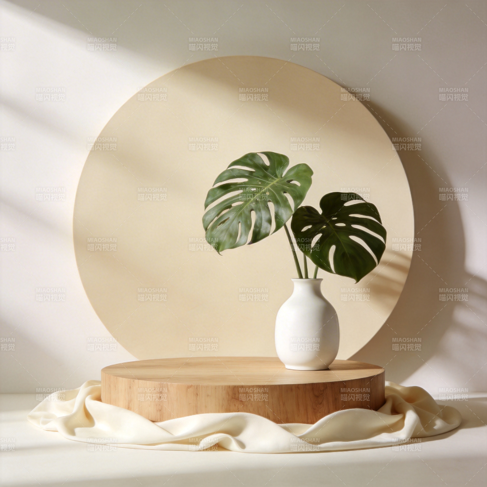 绿叶静谧时光图片