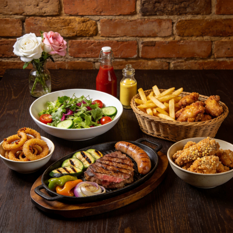 美味烧烤拼盘图片