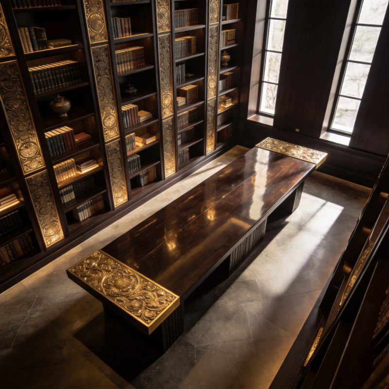 古雅书房静谧时光图片