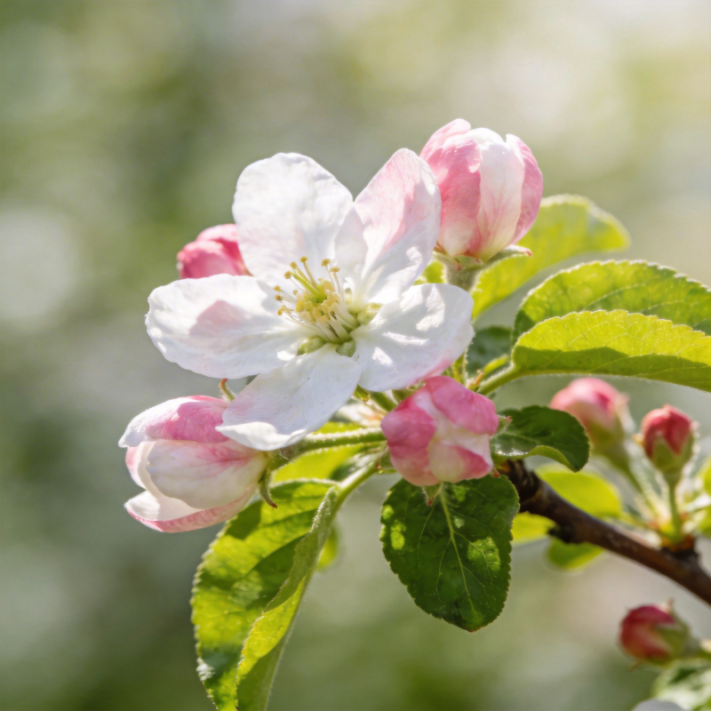 春日花枝绽放图片