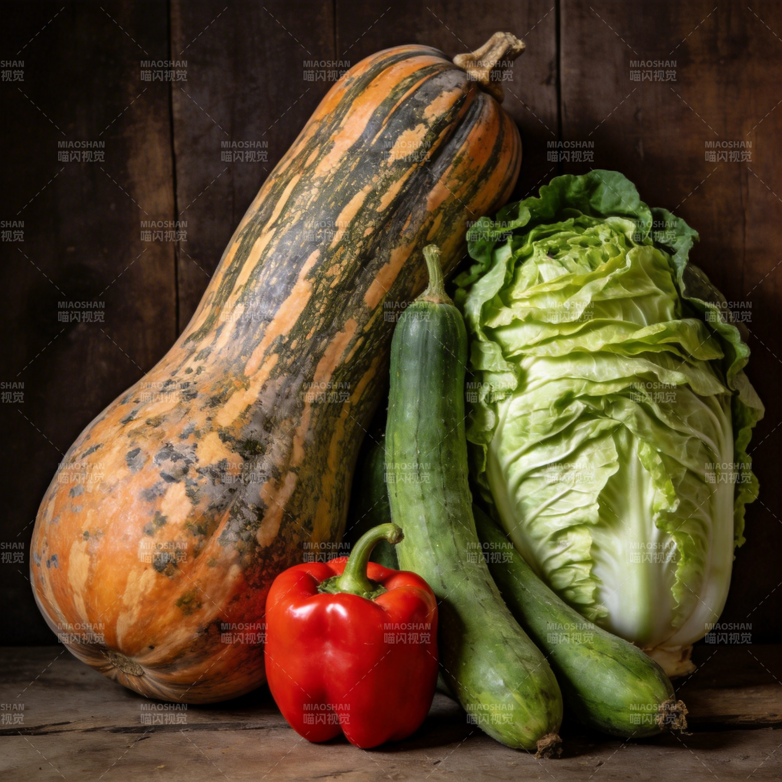 新鲜蔬菜组合图片