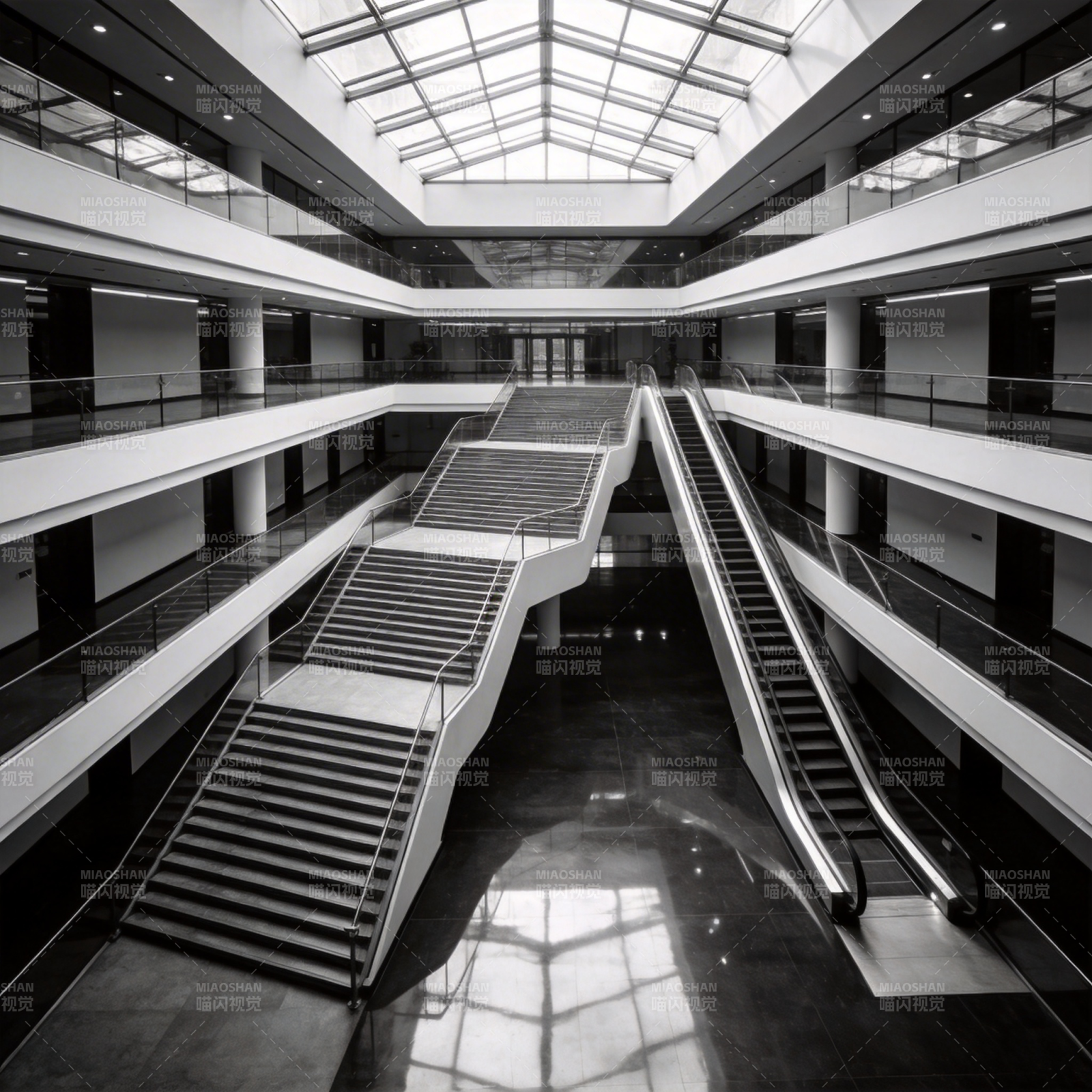 现代建筑内部空间图片