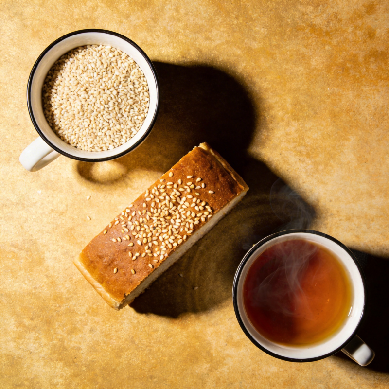 茶香伴糕点图片