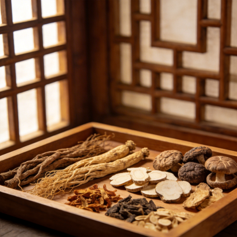 中药养生食材展示图片