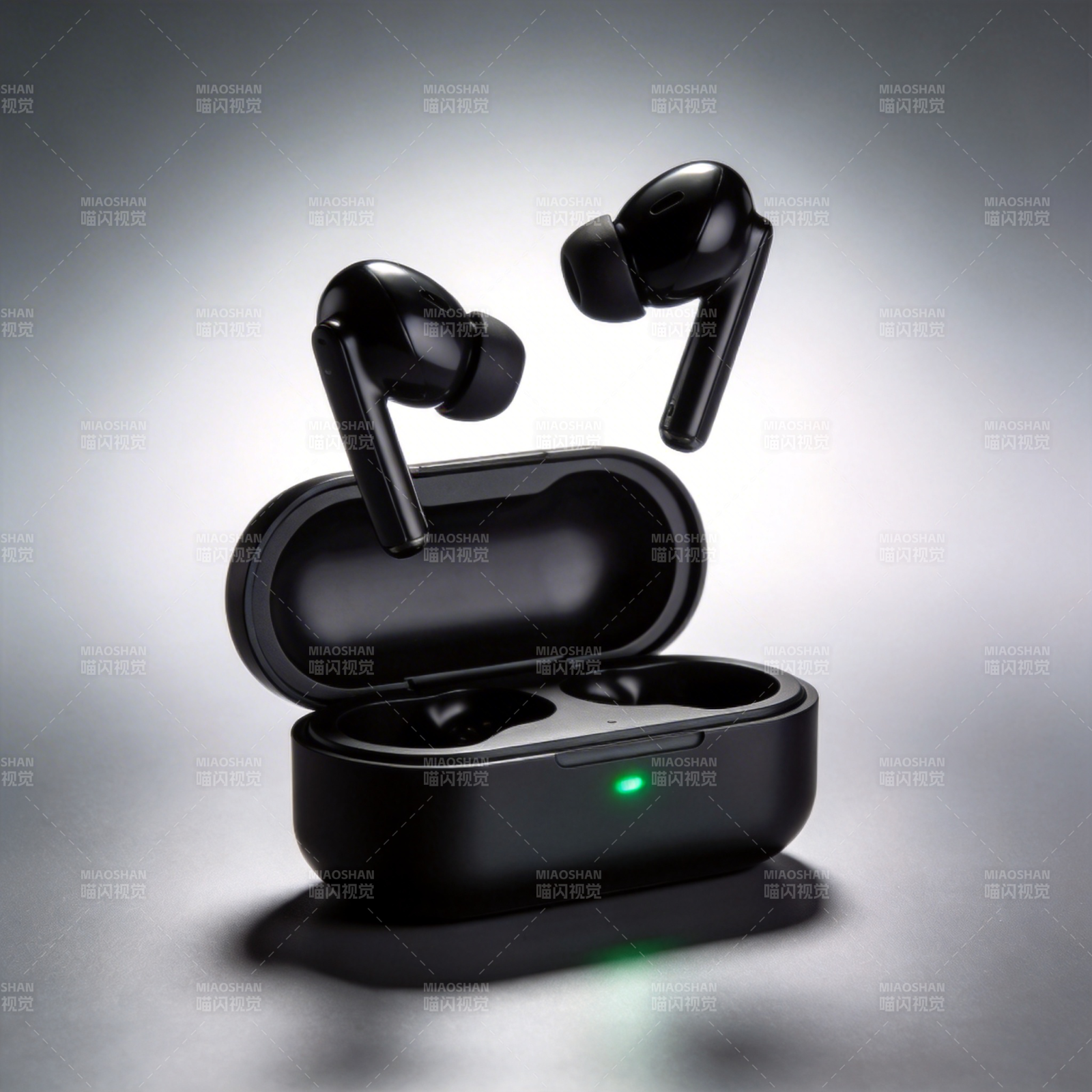 无线耳机 时尚黑科技图片