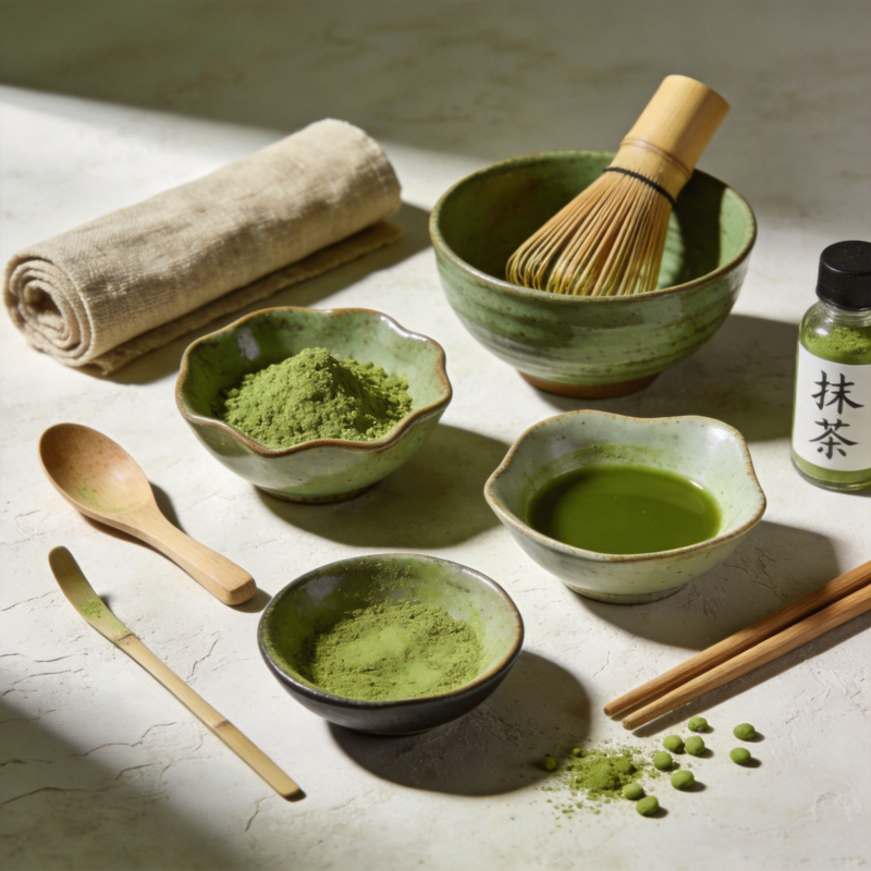 抹茶仪式感图片