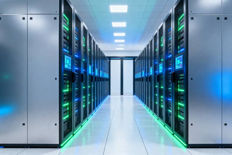 数据中心机房图片