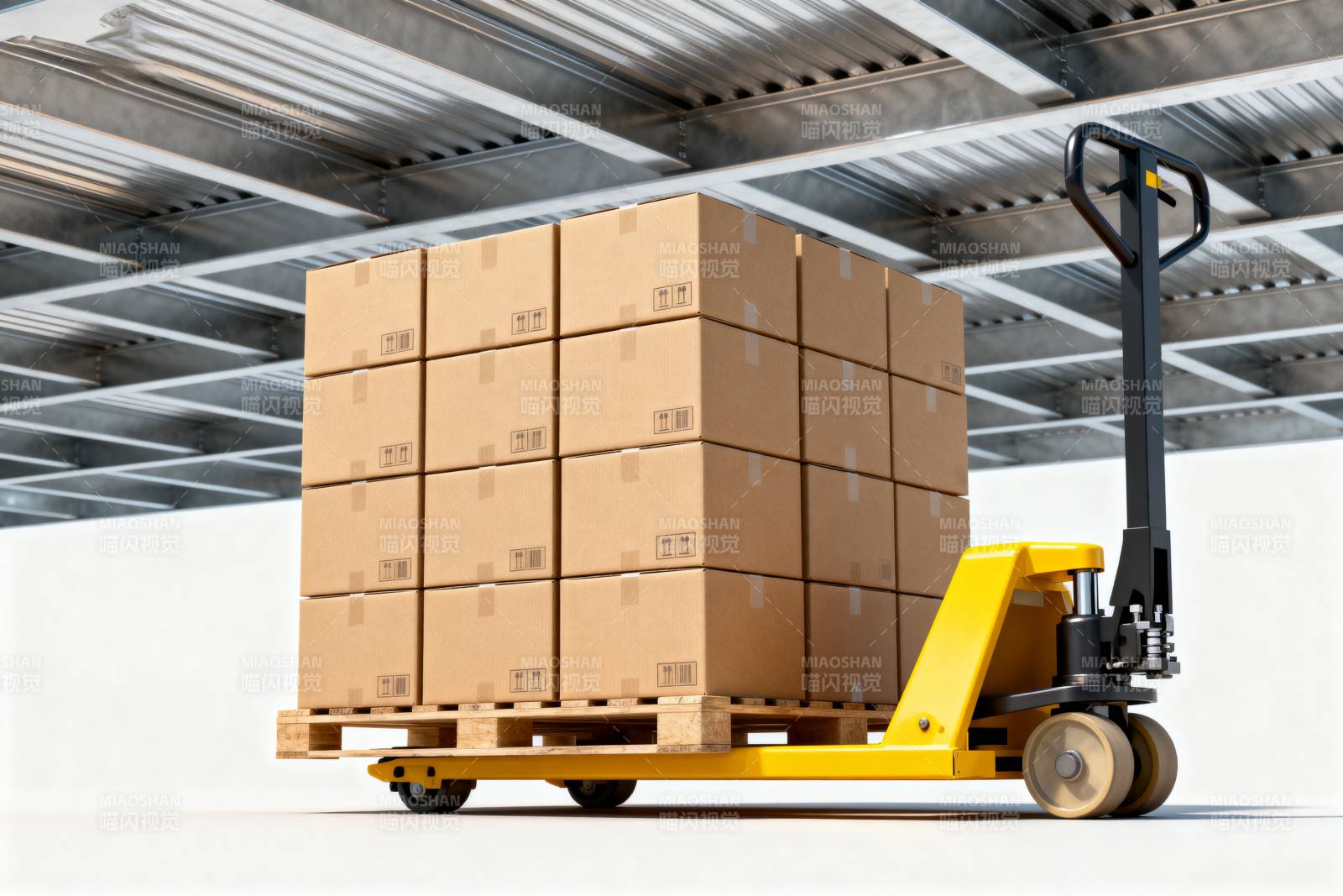 仓库搬运场景图片