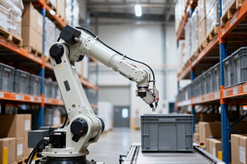 智能仓储机器人图片